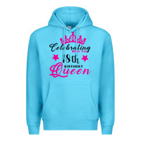 Ocean Blue Celebrating With the 18th Birthday Queen Premium Hoodie - Bettercallsaul