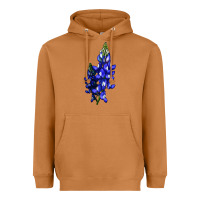 Meerkat Bluebonnet Flower Heavyweight Hoodie - LillyAllenDesigns