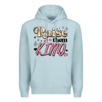 Blue Mist raise them kind Premium Hoodie - JahusDesignShop