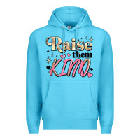 Ocean Blue raise them kind Premium Hoodie - JahusDesignShop