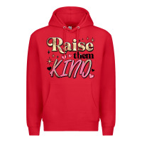 Red raise them kind Premium Hoodie - JahusDesignShop