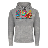 Cloud Rock peace love  summer Vintage Hoodie - AdoDesignShop