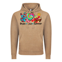 Vintage Coffee peace love  summer Vintage Hoodie - AdoDesignShop