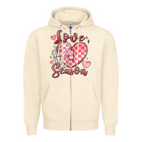 Sandshell love season Zipper Hoodie - MaliasSmallBusiness