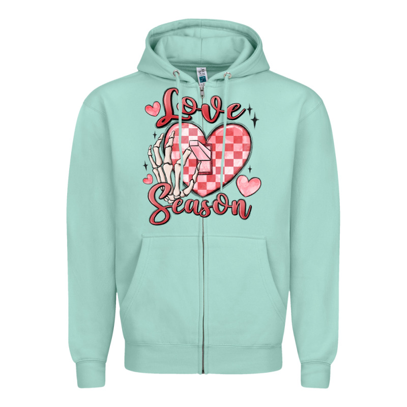 Love Season Zipper Hoodie by MaliasSmallBusiness | Teevron