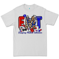 Dove Grey emt emergency medical technician Premium Tee - Zillion Design Studio