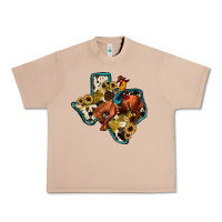 Burro rodeo sunflower texas map Urban Heavy Tee - JahusDesignShop