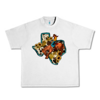 Lunar Rock rodeo sunflower texas map Urban Heavy Tee - JahusDesignShop