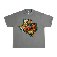 Tornado rodeo sunflower texas map Urban Heavy Tee - JahusDesignShop