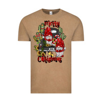 Vintage Coffee farm truck,merry christmas gnome Vintage Tee - JahusDesignShop