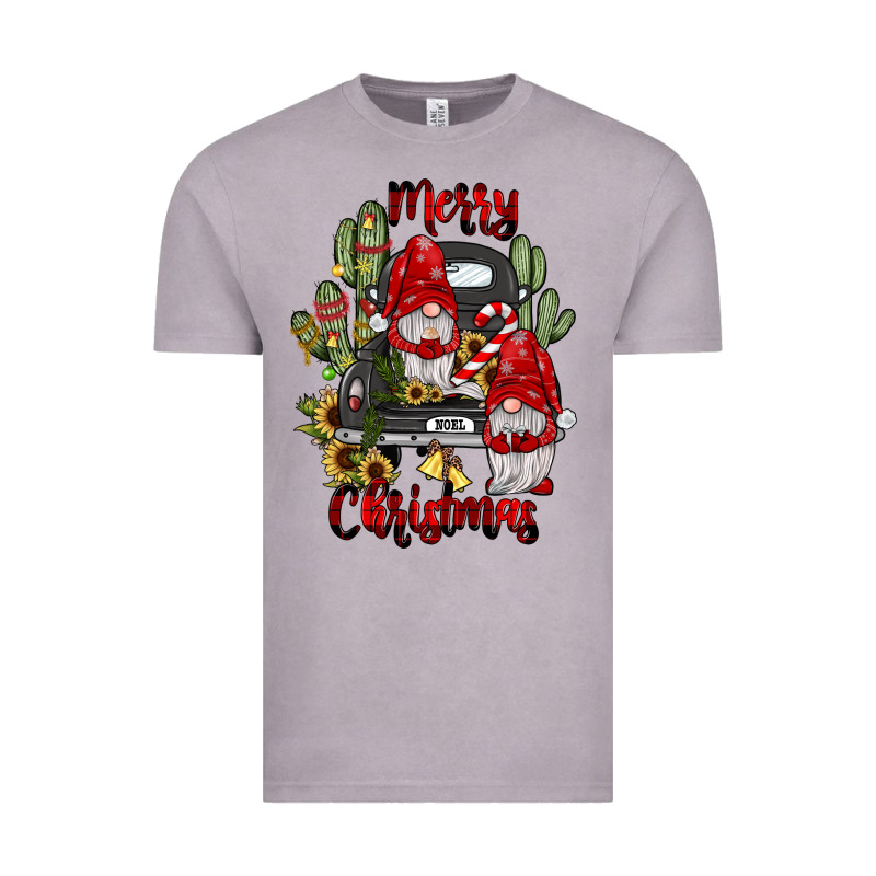 Farm Truck,merry Christmas Gnome Vintage Tee by JahusDesignShop | Teevron