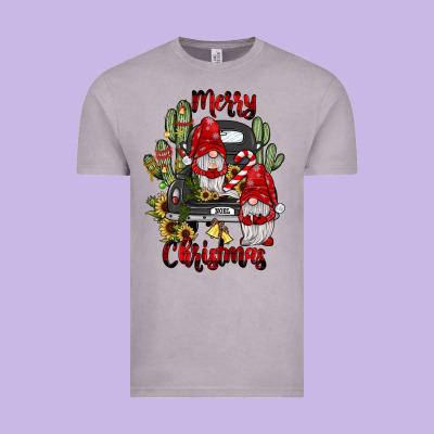 Farm Truck,merry Christmas Gnome Vintage Tee Designed By Jahusdesignshop
