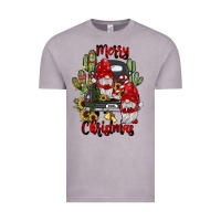 Vintage Zinc farm truck,merry christmas gnome Vintage Tee - JahusDesignShop