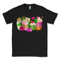 Black Stuck On You Cup Classic Tee - CowhideDigitalArt