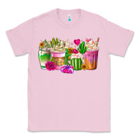 Bubblegum Pink Stuck On You Cup Classic Tee - CowhideDigitalArt