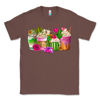 Chestnut Stuck On You Cup Classic Tee - CowhideDigitalArt