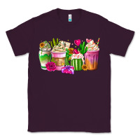 Plum Stuck On You Cup Classic Tee - CowhideDigitalArt