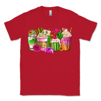 Red Stuck On You Cup Classic Tee - CowhideDigitalArt