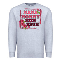 Heather Grey mama mommy mom bruh Premium Sweatshirt - Artiststas