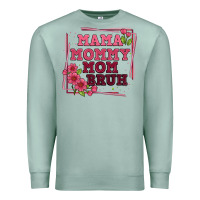 Seafoam mama mommy mom bruh Premium Sweatshirt - Artiststas