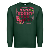 Sports Green mama mommy mom bruh Premium Sweatshirt - Artiststas