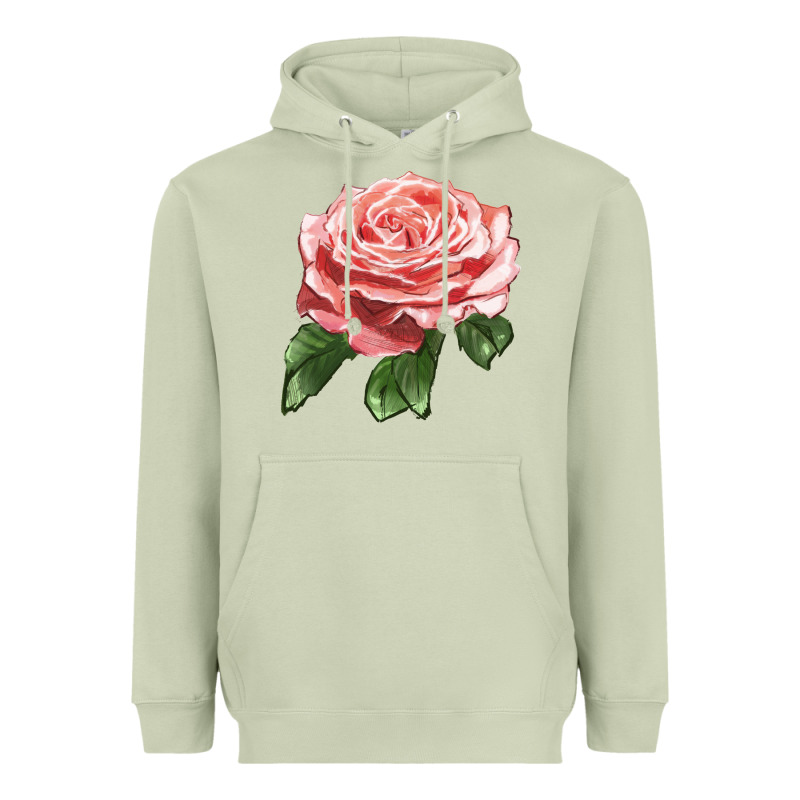 America Rose Heavyweight Hoodie by LillyAllenDesigns | Teevron