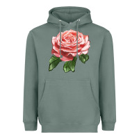 Sage America Rose Heavyweight Hoodie - LillyAllenDesigns