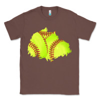 Chestnut softball patch Classic Tee - AdoDesignShop