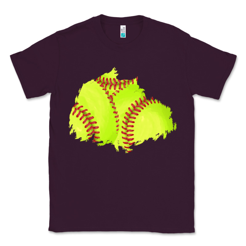 Softball Patch Classic Tee by AdoDesignShop | Teevron