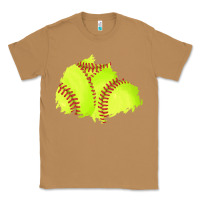 Toasted Coconut softball patch Classic Tee - AdoDesignShop