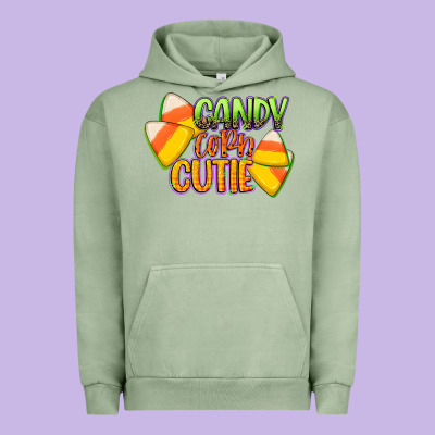Candy Corn Cutie Urban Hoodie Designed By Cowgirlartshop