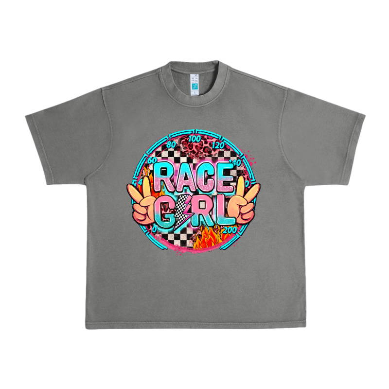 Race Girl Urban Heavy Tee by AdoDesignShop | Teevron