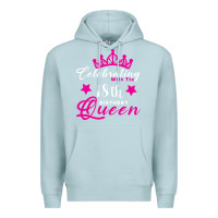 Blue Mist Celebrating With the 18th Birthday Queen Premium Hoodie - Bettercallsaul