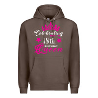 Coffee Celebrating With the 18th Birthday Queen Premium Hoodie - Bettercallsaul