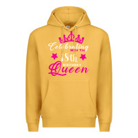 Mustard Celebrating With the 18th Birthday Queen Premium Hoodie - Bettercallsaul
