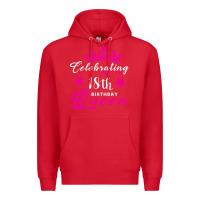 Red Celebrating With the 18th Birthday Queen Premium Hoodie - Bettercallsaul