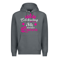 Rock Celebrating With the 18th Birthday Queen Premium Hoodie - Bettercallsaul