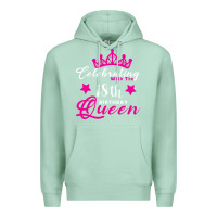 Seafoam Celebrating With the 18th Birthday Queen Premium Hoodie - Bettercallsaul