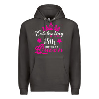 Smoke Celebrating With the 18th Birthday Queen Premium Hoodie - Bettercallsaul