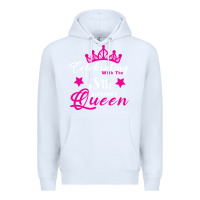 White Celebrating With the 18th Birthday Queen Premium Hoodie - Bettercallsaul