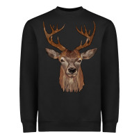 Black deer Heavyweight Sweatshirt - JahusDesignShop