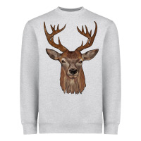 Deer Heavyweight Sweatshirt | Teevron