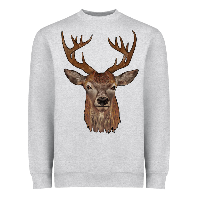 Deer Heavyweight Sweatshirt by JahusDesignShop | Teevron