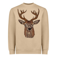 Mushroom deer Heavyweight Sweatshirt - JahusDesignShop
