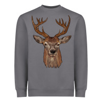 Storm deer Heavyweight Sweatshirt - JahusDesignShop