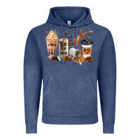 Vintage Denim black every month melanin coffee cups Vintage Hoodie - JahusDesignShop