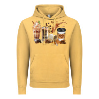 Vintage Mustard black every month melanin coffee cups Vintage Hoodie - JahusDesignShop