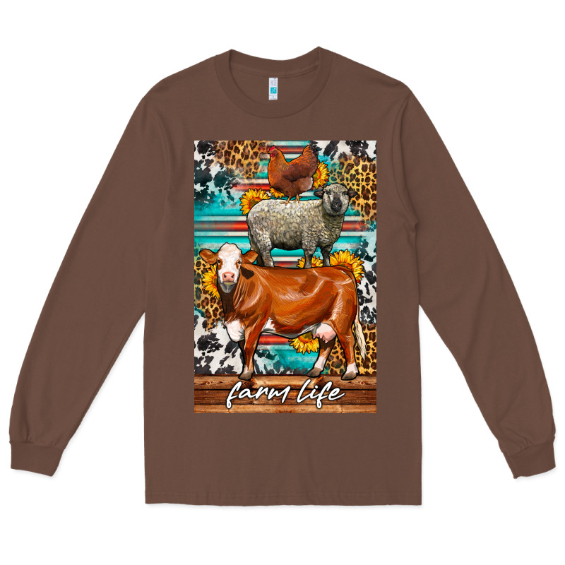 Western Farm Life Long Sleeve Tee by LillyAllenDesigns | Teevron