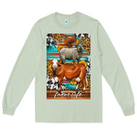 Matcha Western Farm Life Long Sleeve Tee - LillyAllenDesigns
