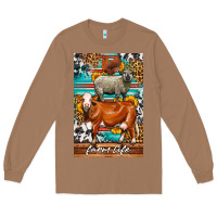 Toasted Coconut Western Farm Life Long Sleeve Tee - LillyAllenDesigns